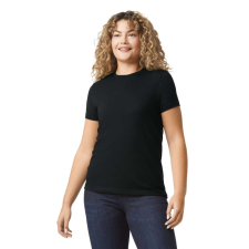 GILDAN Softstyle® CVC női póló (Pitch Black, XL) női póló