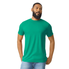GILDAN Softstyle® CVC póló (Kelly Mist, L)