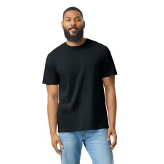 GILDAN Softstyle® CVC póló (Pitch Black, S)