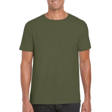 GILDAN Softstyle® felnőtt póló (military green, S) munkaruha