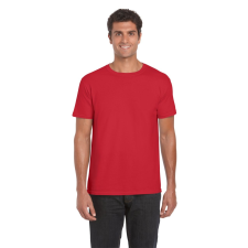 GILDAN Softstyle Gildan póló, piros (Softstyle Gildan póló, piros) férfi póló