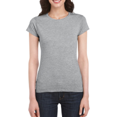 GILDAN Softstyle ® gyűrűs fonású pamut női póló (RS Sport Grey, S)