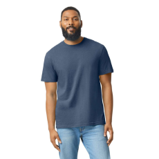 GILDAN Softstyle körkötött rövid ujjú póló, Gildan GI67000, Navy Mist-S