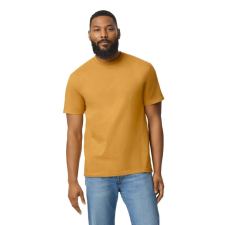 GILDAN softstyle pamut póló, GI65000, környakas, Mustard-M férfi póló