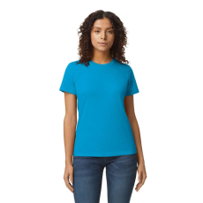 GILDAN Softstyle® puha, gyűrűs fonású pamut női póló (sapphire, 2XL)