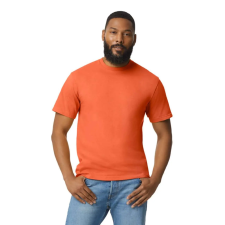 GILDAN Softstyle® puha, gyűrűs fonású pamut póló (orange, L) munkaruha