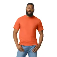 GILDAN Softstyle® puha, gyűrűs fonású pamut póló (orange, S)