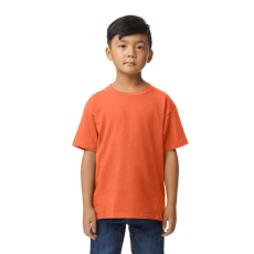 GILDAN Softstyle rövid ujjú kereknyakú gyerekpóló, Gildan GIB65000, Orange-S