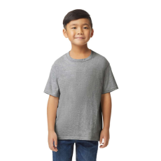 GILDAN Softstyle rövid ujjú kereknyakú gyerekpóló, Gildan GIB65000, RS Sport Grey-L