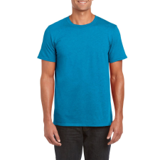 GILDAN Softstyle rövid ujjú környakas póló, Gildan GI64000, Antique Sapphire-2XL férfi póló