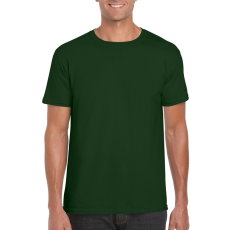 GILDAN Softstyle rövid ujjú környakas póló, Gildan GI64000, Forest Green-XL