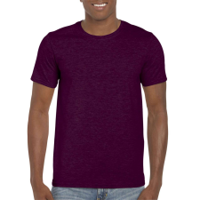 GILDAN Softstyle rövid ujjú környakas póló, Gildan GI64000, Maroon-4XL férfi póló