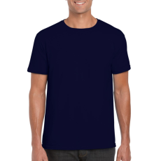 GILDAN Softstyle rövid ujjú környakas póló, Gildan GI64000, Navy-4XL