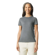 GILDAN Softstyle testhez álló rövid ujjú női póló, Gildan GIL64000, Graphite Heather-M