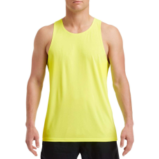 GILDAN Sport hátú Actíve Fit férfi trikó, Gildan GI46200, Safety Green-2XL