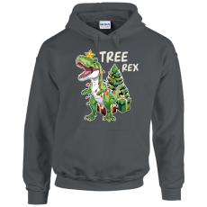GILDAN Tree Rex - Unisex Kapucnis Pulóver