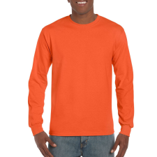 GILDAN Ultra Cotton™ felnőtt hosszú ujjú póló (orange, 4XL) munkaruha