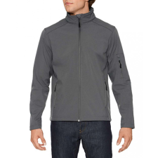 GILDAN Uniszex kabát Gildan GISS800 Hammer Softshell Jacket -3XL, Charcoal férfi kabát, dzseki