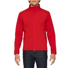 GILDAN Uniszex kabát Gildan GISS800 Hammer Softshell Jacket -S, Red