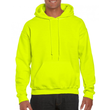 GILDAN Uniszex kapucnis pulóver Gildan GI12500 Dryblend® Adult Hooded Sweatshirt -M, Safety Green férfi pulóver, kardigán