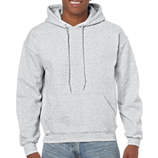 GILDAN Uniszex kapucnis pulóver Gildan GI18500 Heavy Blend™ Adult Hooded Sweatshirt -S, Ash férfi pulóver, kardigán