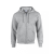 GILDAN Uniszex kapucnis pulóver Gildan GI18600 Heavy Blend Adult Full Zip Hooded Sweatshirt -4XL, Sport Grey