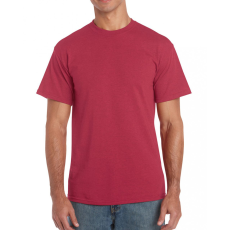 GILDAN Uniszex póló Gildan GI5000 Heavy Cotton™ Felnőtt póló -S, Antique Cherry Red