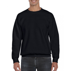GILDAN Uniszex pulóver Gildan GI12000 Dryblend® Adult Crewneck Sweatshirt -M, Black