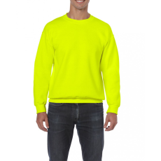 GILDAN Uniszex pulóver Gildan GI18000 Heavy Blend™ Adult Crewneck Sweatshirt -2XL, Safety Green