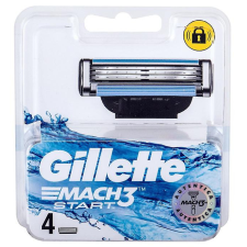 Gillette borotvabetét 4 db Mach3 Start pótfej, penge