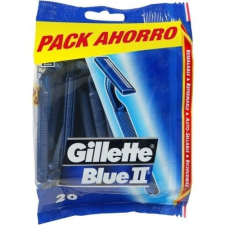  Gillette eldobható borotva 20 db Blue II Plus eldobható borotva