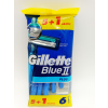  Gillette eldobható borotva 6 db Blue II Plus