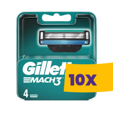 Gillette Mach3 borotva betét 4db-os (Karton - 10 csomag) borotvapenge