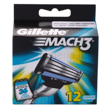 Gillette Mach 3 Spare Blades tartalék pengék pótfej, penge