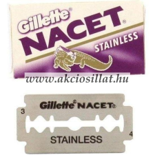 Gillette Nacet Stainless hagyományos borotvapenge 10db borotvapenge