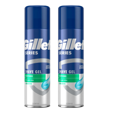 Gillette Series Sensitive Aloe Vera Borotvazselé 2x200ml borotvahab, borotvaszappan