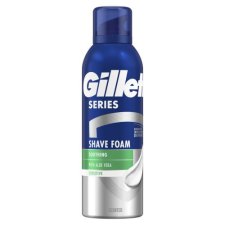 Gillette Series Sensitive borotvahab 200 ml férfiaknak borotvahab, borotvaszappan
