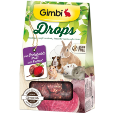  Gimbi Drops Snack céklával 50 g rágcsáló eledel