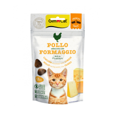  GimCat Crunchy Snack jutalomfalat - csirke, sajt 50 g jutalomfalat macskáknak