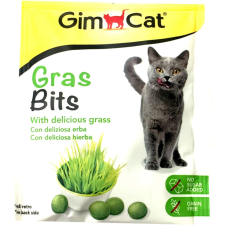 GimCat GrasBits zöld fű tabletta macskáknak 15 g vitamin, táplálékkiegészítő kutyáknak