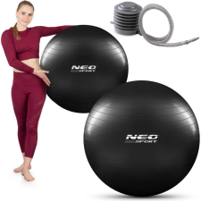 Gimnasztikai fitnesz labda 75 cm NS-952 fekete fitness labda