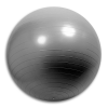  Gimnasztikai labda, durranásmentes, Salta - 110 cm - Szürke
