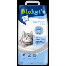 Gimpet Biokats Bianco Classic Extra - csomósodó macskaalom (10kg) macskaalom