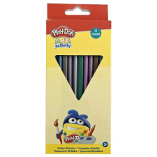 GIMSA Play-Doh Metallic, háromszögletű színes ceruza 12 db-os színes ceruza