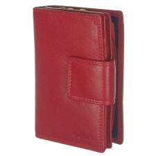 Gina Monti Praktikus elrendezésű, jól használható piros bőr pénztárca Gina Monti pénztárca