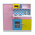 GINGER HOME Fa Gyerek Játékkonyha – Gyerek Konyha Szett Szerepjátékhoz, Színes Design, 90x30x90 cm