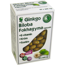  Ginkgo biloba és fokhagyma kapszula DR.CHEN 40x vitamin és táplálékkiegészítő