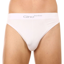 Gino Bambusz fehér férfi slip alsónadrág (50003) XL férfi alsó