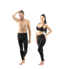 Gino varrat nélküli bambusz leggings fekete (95031) S női nadrág