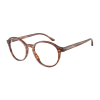 Giorgio Armani AR7004 6162 Striped Brown Demo Lens szemüveg